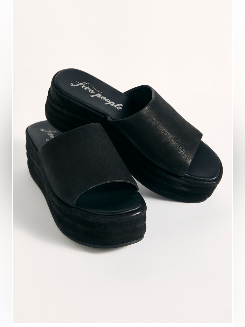 Free People Harbor Platform Slide Sandals